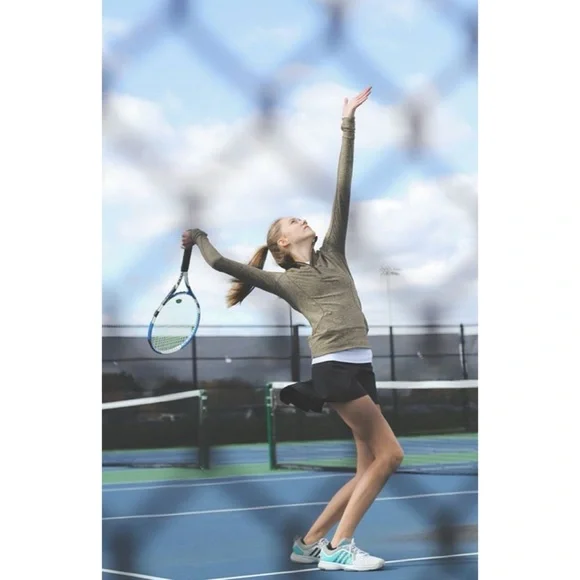 Lululemon Circuit Breaker Skirt Black 6 Tall - Picture 8 of 12